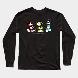 MICKEY MOUSE, STEAMBOAT WILLIE 1928. Long Sleeve T-Shirt